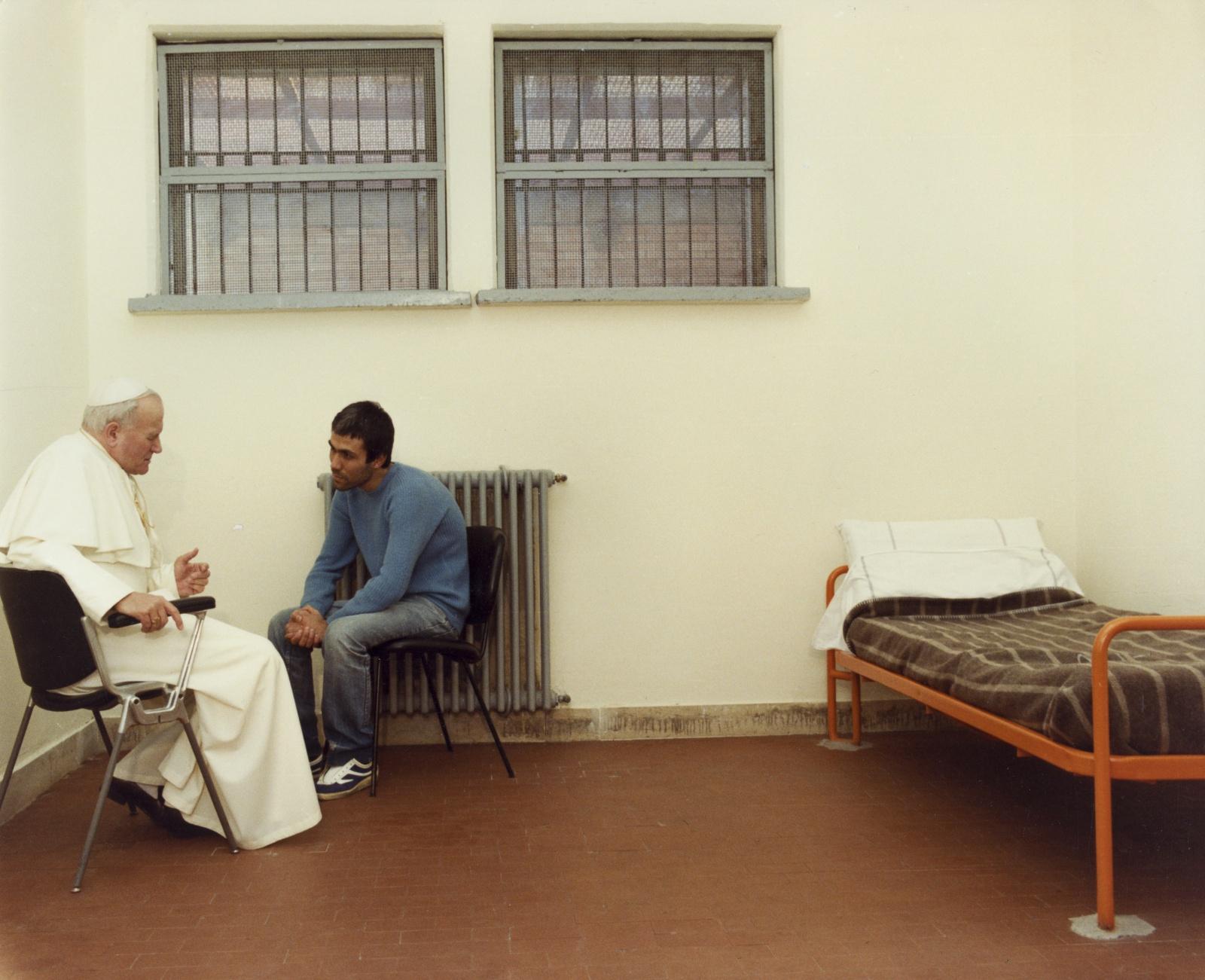 Papa visita a Mehmet